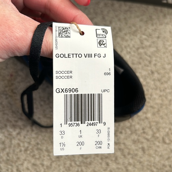 NWT Adidas Goletto Soccer Cleats, 1.5 - Picture 4 of 8